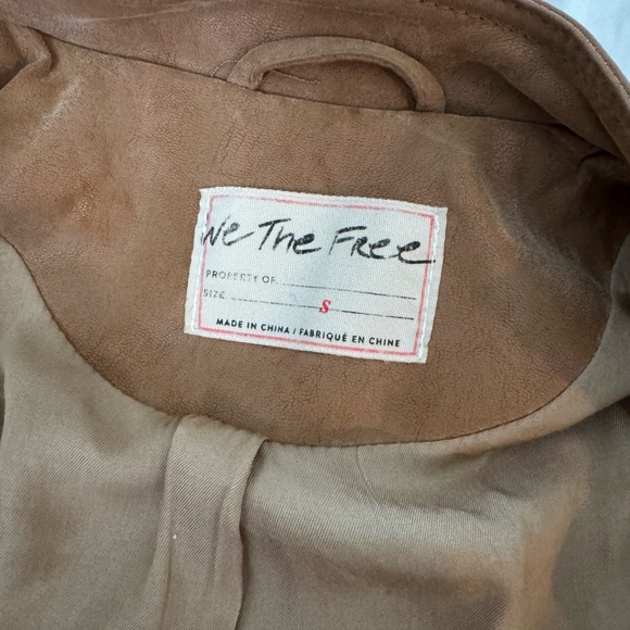 Free People Fenix Vegan Leather Moto Jacket - Picture 4 of 5